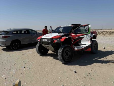 Dakar 2025 test, erakogu