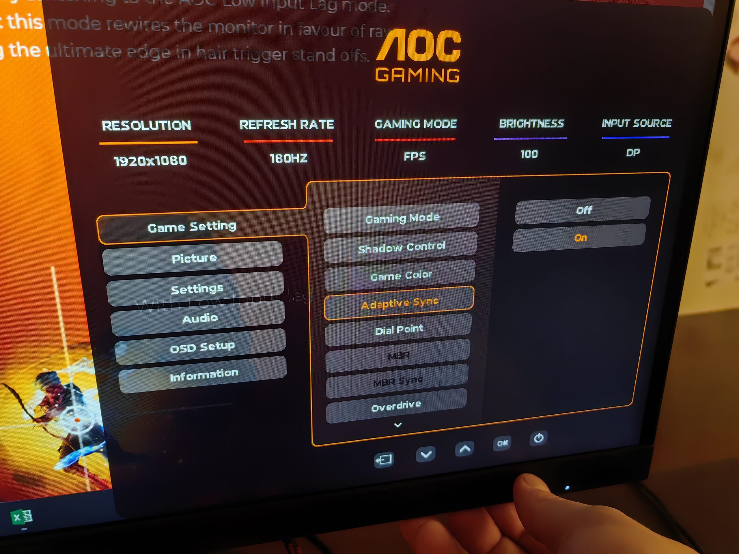 AGON by AOC 27G42E monitor