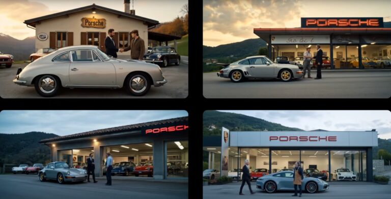 Porsche AI reklaam