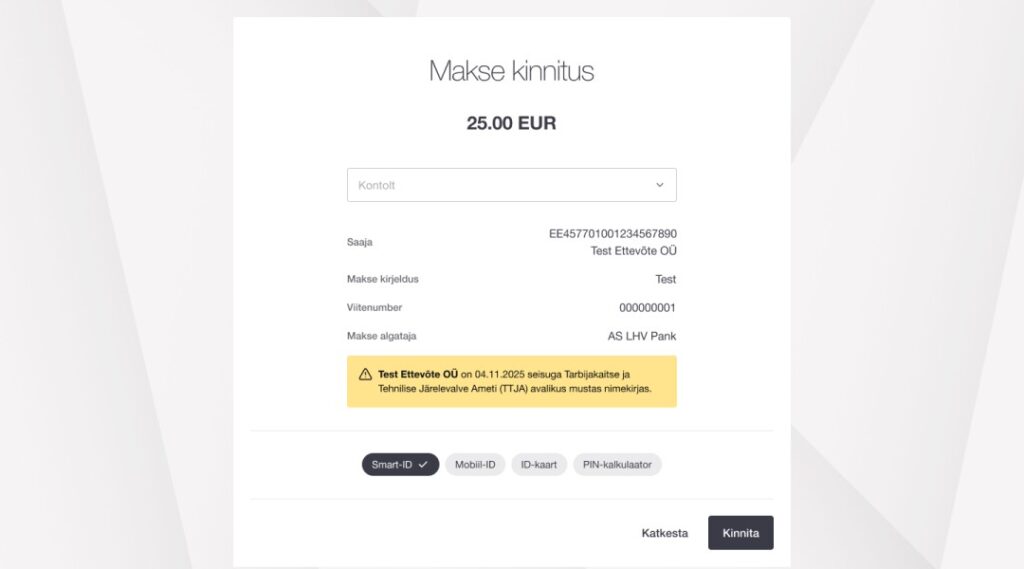 LHV hoiatab TTJA mustas nimekirjas oleva kaupleja eest