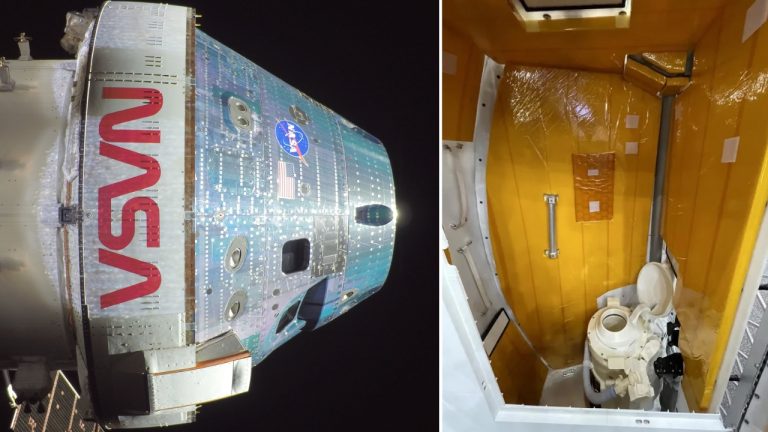 Orioni WC, NASA/Canadian Space Agency