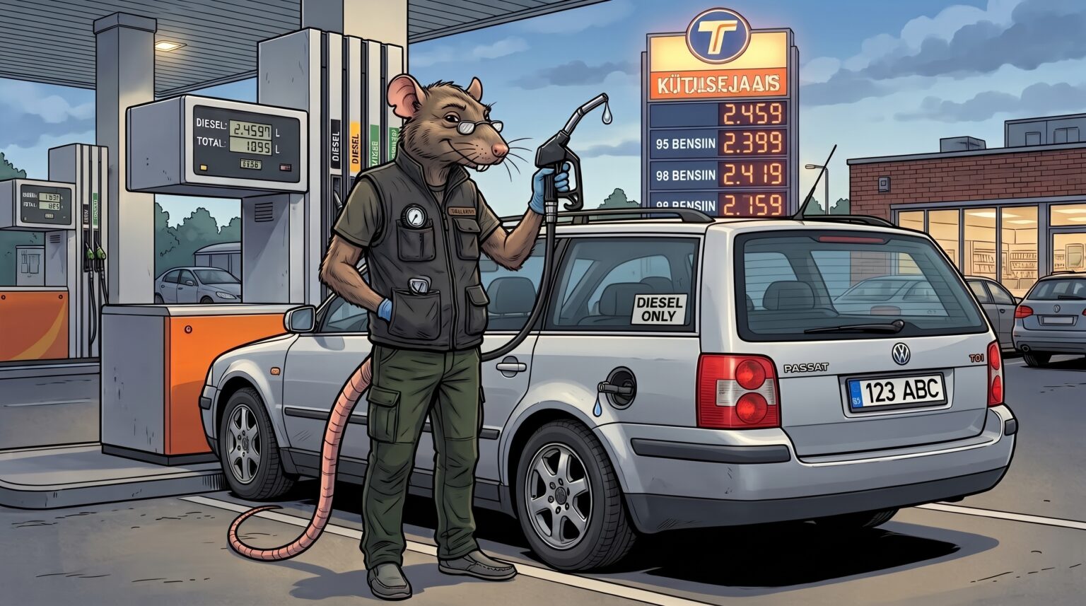 Tanklaroti targutused: 10 nippi diisli rottimiseks UUS LUGU Tanklaroti targutused