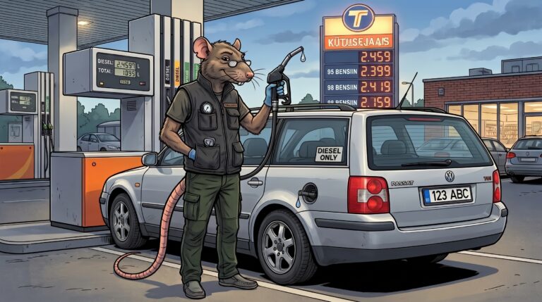 Tanklaroti targutused: 10 nippi diisli rottimiseks Tanklaroti targutused